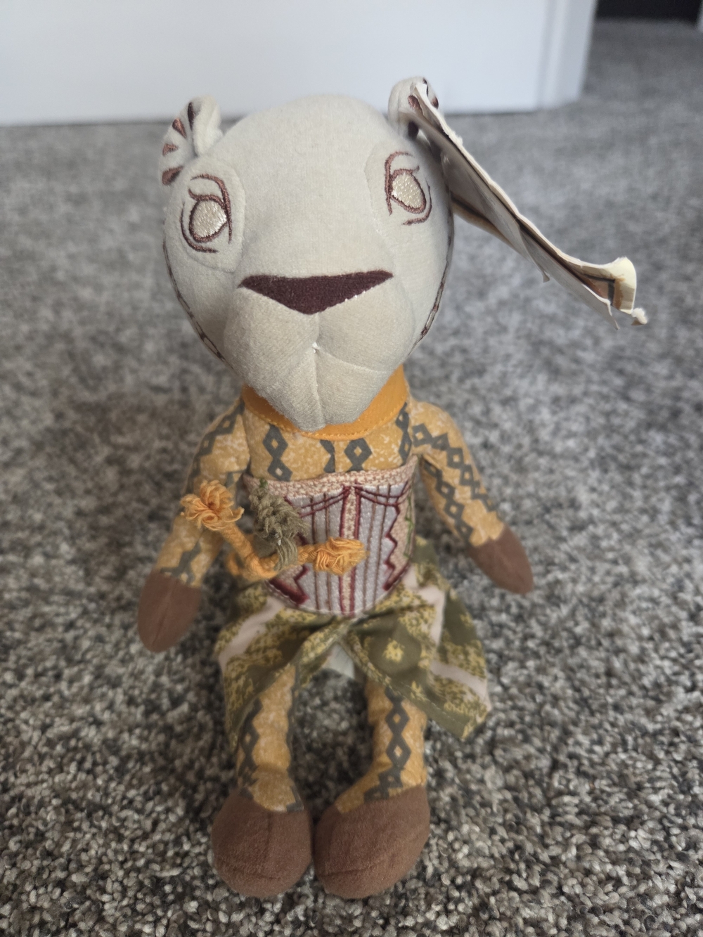 9 In Nala In Costume Disney THE LION KING ON BROADWAY Musical Theatre Plush NWT